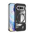 thumbnail image 1 of Decase for Google Pixel 9 / 9 Pro Case Magnetic,Support Magsafe Charger,Wireless Shockproof Plated Bumper Clear Phone Cover Case for Google Pixel 9 / 9 Pro 6.3",Black, 1 of 5