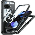 thumbnail image 1 of Decase for Google Pixel 9A Cover Military Grade 360 Full Body Protection Cover,Built in Screen Protector Heavy Duty Rugged Cover,Compatible with Mag-Safe,Magnetic Cover for Google Pixel 9A,Black, 1 of 8