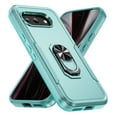 thumbnail image 1 of Decase for Google Pixel 9A Rugged Case with Ring Holder, Shockproof Phone Case Rugged Heavy Duty Cool Cover,Military Grade Drop Protection,Kickstand Cover for Google Pixel 9A,Green, 1 of 10