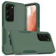 thumbnail image 1 of Decase Heavy-Duty Case for Samsung Galaxy S23,Dual Layer Military Grade Drop Protection Anti-Fingerprint Anti-Scratch Hard Back Case Silicone Bumper Shockproof Protective Case for Galaxy S23,Darkgreen, 1 of 5