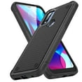 thumbnail image 1 of Decase Heavy Duty Rugged Case for Motorola Moto G Pure/Moto G Power 2022 Hybrid PC +TPU Full Body Protective Shockproof Anti-Scratch Non-Slip Case for Moto G Pure/Moto G Power 2022,Black, 1 of 8