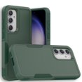 thumbnail image 1 of Decase Heavy-Duty Rugged Case for Samsung Galaxy S23 FE,Dual Layer Military Grade Drop Protection Anti-Fingerprint Anti-Scratch Hard Back Cover Silicone Bumper Shockproof Protective Case,Darkgreen, 1 of 5