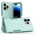 thumbnail image 1 of Decase Heavy-Duty Rugged Case for iPhone 15 Pro,Dual Layer Military Grade Drop Protection Anti-Fingerprint Anti-Scratch Hard Cover Silicone Bumper Shockproof Case for iPhone 15 Pro,Mint, 1 of 5