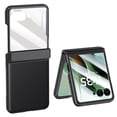 thumbnail image 1 of Decase Hybrid Case Compatible with Motorola Razr 60 Ultra/Razr Ultra 2025,Stylish Shock-resistant Hard PC+PU Leather Case Cover with Built-in Hinge Protection & External Screen Protector,Red, 1 of 8