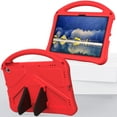 thumbnail image 1 of Decase Kids Tablet Cover for Amazon Kindle Fire Max 11 (13th Generation, 2023 Release), with Handle EVA Foam Shockproof Washable Slim Lightweight Foldable Rugged Kickstand Cover for Kids Adults, Red, 1 of 8