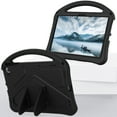 thumbnail image 1 of Decase Kids Tablet Cover for Amazon Kindle Fire Max 11 (13th Generation, 2023 Release), with Handle EVA Foam Shockproof Washable Slim Lightweight Foldable Rugged Kickstand Cover for Kids Adults, Black, 1 of 8