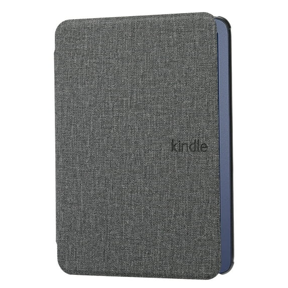 Decase for Kindle Paperwhite 5 11th Generation 2021 Release Case,Full Body Slim PU Leather Shockproof Anti-Scratch Protective Auto Sleep/Wake Smart Cover Case,Gray