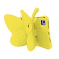 thumbnail image 1 of Decase for Lenovo Tab M10 Plus 3rd Gen Case 10.6 Inch 2022(TB125FU/TB128FU/TB128XU),3D Cartoon Pretty Butterfly EVA Foam Lightweight Kid Proof Rugged Shockproof case with Kickstand,Yellow, 1 of 7