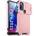 thumbnail image 1 of Decase for MOTO G pure Case Compatible with Mag-safe, PC+TPU Back Cover Magnetic Case with Slide Camera Cover, Slim Case for MOTO G pure 6.5 inch,Pink, 1 of 8