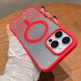 thumbnail image 1 of Decase Mag-Safe Case for iPhone 15 Pro,Shock-Absorbent Gradient Glitter PC+TPU Rugged Back Cover Case, Anti-Scratch Protective Case,Shockproof Rugged Cover for iPhone 15 Pro,Red, 1 of 5