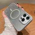 thumbnail image 1 of Decase Mag-Safe Case for iPhone 16 Pro Max,Shock-Absorbent Gradient Glitter PC+TPU Rugged Back Cover Case, Anti-Scratch Protective Case,Shockproof Rugged Cover for iPhone 16 Pro Max,Gray, 1 of 5