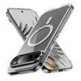 thumbnail image 1 of Decase Magnetic Case Compatible with Google Pixel 9 Pro XL/9 Pro/9, Clear Slim Thin Full-Body Shockproof Protective Cover Compatible with MagSafe Wireless Charger for Woman Man,Clear, 1 of 8
