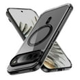 thumbnail image 1 of Decase Magnetic Case Compatible with Google Pixel 9 Pro XL/9 Pro/9, Clear Slim Thin Full-Body Shockproof Protective Cover Compatible with MagSafe Wireless Charger for Woman Man,Black, 1 of 8
