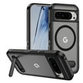 thumbnail image 1 of Decase Magnetic Case for Google Pixel 8 Pro,Heavy Duty Rugged Kickstand Mag-Safe Cover for Women Men,Dual-Layer Protection Military Grade Protective Phone Case for Google Pixel 8 Pro,Black+Clear, 1 of 7