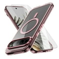 thumbnail image 1 of Decase Magnetic Case for Google Pixel 9 / 9 Pro,Compatible with Mag-safe,Military-Grade Protection,Stylish Non-Yellowing Shockproof Case for Google Pixel 9 / 9 Pro with Screen Protector,Pink, 1 of 8