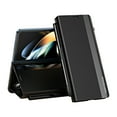 thumbnail image 1 of Decase Magnetic Case for Samsung Galaxy Z Fold 5, Slim Leather Case with Pen Slot Kickstand Function Complimentary Stylus Full Body Protection Plating Case for Galaxy Z Fold 5, Black, 1 of 9