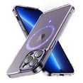 thumbnail image 1 of Decase Magnetic Case for iPhone 11 Pro Max,Compatible with Mag-safe,Military-Grade Protection,Slim Stylish Non-Yellowing Shockproof Case for iPhone 11 Pro Max,Clear Anti-Scratch Back Cover,Purple, 1 of 8