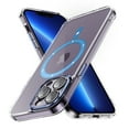 thumbnail image 1 of Decase Magnetic Case for iPhone 11 Pro Max,Compatible with Mag-safe,Military-Grade Protection,Slim Stylish Non-Yellowing Shockproof Case for iPhone 11 Pro Max,Clear Anti-Scratch Back Cover,Blue, 1 of 8