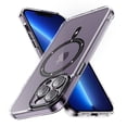 thumbnail image 1 of Decase Magnetic Case for iPhone 13 Pro Max,Compatible with Mag-safe,Military-Grade Protection,Slim Stylish Non-Yellowing Shockproof Case for iPhone 13 Pro Max,Clear Anti-Scratch Back Cover,Black, 1 of 8