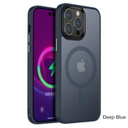 Decase Magnetic Case for iPhone 14 Pro Max Case, Compatible with MagSafe, Military-Grade Drop Protection Slim Phone Case for 14 Pro Max 6.7", Darkblue