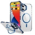 thumbnail image 1 of Decase Magnetic Case for iPhone 16 Plus Case with Built-in Kickstand,Compatible with Mag-safe,Slim Fit Shockproof Crystal Cover for iPhone 16 Plus 6.7" Clear Phone Case,Blue, 1 of 9