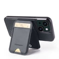 thumbnail image 1 of Decase Magnetic PU Leather Wallet Phone Case for iPhone 13, RFID Blocking, Mag-Safe Compatible, 2-in-1 Removable Card Holder,Shockproof Flip PU Leather Phone Cover,Black, 1 of 10