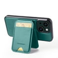 thumbnail image 1 of Decase Magnetic PU Leather Wallet Phone Case for iPhone 15, RFID Blocking, Mag-Safe Compatible, 2-in-1 Removable Card Holder,Shockproof Flip PU Leather Phone Cover,Green, 1 of 10