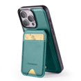 thumbnail image 1 of Decase Magnetic PU Leather Wallet Phone Case for iPhone 16 Pro, RFID Blocking, Mag-Safe Compatible, 2-in-1 Removable Card Holder,Shockproof Flip PU Leather Phone Cover,Green, 1 of 9