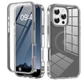 thumbnail image 1 of Decase Magnetic Phone Cover for iPhone 16 Pro Max Case Full Body,Design for Mag-Safe,Built-in Screen Protector, with Camera Lens Protector, Shockproof Protective Bumper Phone Case 6.9 Inch,Grey, 1 of 6