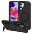 thumbnail image 1 of Decase Magnetic case for Samsung Galaxy S24 Case,Built-in Kickstand,Compatible with Mag-Safe, Dual-Layer Protection Military Grade Protective Phone Case for Samsung Galaxy S24,Black, 1 of 7