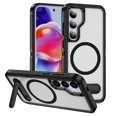 thumbnail image 1 of Decase Magnetic case for Samsung Galaxy S25+ Case,Built-in Kickstand,Compatible with Mag-Safe, Dual-Layer Protection Military Grade Protective Phone Case for Samsung Galaxy S25+,Black+Clear, 1 of 7