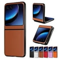 thumbnail image 1 of Decase for Motorola Razr 40ultra Shockproof Phone Case,Slim High-quality PU Leather Lightweight Anti-Scratch Durable Protective Cover for Motorola Razr 40ultra,Brown, 1 of 7