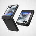 thumbnail image 1 of Decase for Motorola Razr 60 2025 case with Hinge Protection,Built-in External Screen Protector, Slim Shock Absorbing Case,Matte PC Anti-Slip Light-Weight Rugged Cover for Moto Razr 60/Razr 2025,Black, 1 of 13