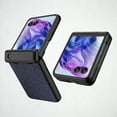 thumbnail image 1 of Decase PC Glitter Stand Cover Compatible with Motorola Razr 60 Ultra/Razr Ultra 2025 Case w/ Screen Protector and Hinge,Slim Matte Flip Phone Cover fits for Moto Razr 60 Ultra/Razr Ultra 2025,Black, 1 of 12
