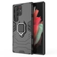 thumbnail image 1 of Decase Phone Case for Galaxy A53,Heavy Duty Armor Hybrid Shockproof Protective Phone Cover Soft Bumper Rugged Case with 360° Ring Kickstand,for Samsung Galaxy A53 5G- Black, 1 of 7