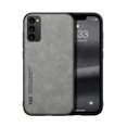 thumbnail image 1 of Decase Phone Cover for Samsung Galaxy S20 FE,PU Leather+Soft TPU Bumper Case,Shockproof Anti-Slip Anti-Scratch Cover,Compatible with Car Mount,Slim Case for Samsung Galaxy S20 FE,Lightgray, 1 of 5