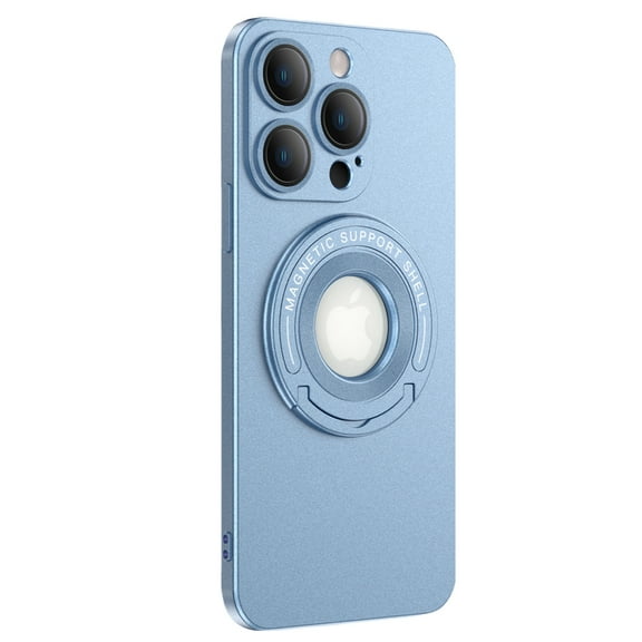 Decase Phone Shell for iPhone 13 Pro Max,Ultra Slim Shockproof Soft TPU Case Compatible with Mag Safe, With Ring Kickstand Magnetic Car Mount & Camera Protector,for iPhone 13 Pro Max - Blue