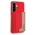 thumbnail image 1 of Decase Premium Flip Magnetic Wallet Case Compatible with Samsung Galaxy A26 5G, Shockproof RFID Wallet Protection Cover with Credit Card & Cash Slot,PC+TPU & PU Leather Hybrid Back Cover,Red, 1 of 12