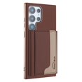 thumbnail image 1 of Decase Premium Flip Magnetic Wallet Case Compatible with Samsung Galaxy S24 FE,Shockproof RFID Wallet Protection Cover with Credit Card & Cash Slot,PC+TPU & PU Leather Hybrid Back Cover,Brown, 1 of 12