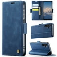 thumbnail image 1 of Decase Premium Magnetic Flip Wallet Case with RFID Blocking+Card Slots Durable TPU Shell Kickstand Protective Cover,Luxury PU Leather & TPU Material Shockproof Case for Samsung Galaxy A16 5G,Blue, 1 of 11