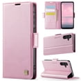 thumbnail image 1 of Decase Premium Magnetic Flip Wallet Case with RFID Blocking+Card Slots Durable TPU Shell Kickstand Protective Cover,Luxury PU Leather & TPU Material Shockproof Case for Samsung Galaxy A16 5G,Rosegold, 1 of 11
