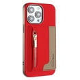 thumbnail image 1 of Decase Removable 2-in-1 Magnetic Wallet Case Compatible with iPhone 11 Pro,Fashion PU Leather Flip Cover with RFID Blocking,6 Card & Cash Slots,Shockproof Anti-Scratch PC+TPU Back Cover,Red, 1 of 12