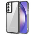 thumbnail image 1 of Decase for Samsung Galaxy A14 5G Military Grade Protection Case,Slim Shockproof Non-Yellowing Anti-Scratch Crystal Clear Skin Friendly Transparent Back Cover Case,Support Wireless Charging,Black, 1 of 8