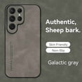 thumbnail image 1 of Decase for Samsung Galaxy A34 5G Classic Business Case, Shockproof Luxury Soft Premium PU Leather Slim Business Style with Wireless Charging Back Protective Cover, green, 1 of 6