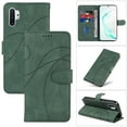 thumbnail image 1 of Decase for Samsung Galaxy Note 10 Plus Magnetic Wallet Case, Shockproof Stand Folio Flip with Wrist Strap and 3-Slots ID & Credit Cards Pocket Slim Cover, green, 1 of 1