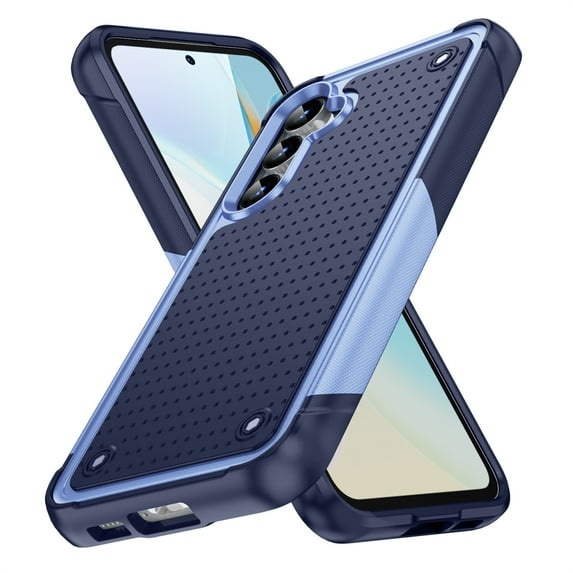 Decase for Samsung Galaxy S23 FE 2023 Shockproof Case,Rugged Heavy Duty Military Grade Protection,Anti-Scratch Non-Slip Double Protective Case for Samsung Galaxy S23 FE,6.4 inch,Lightpurple