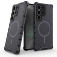 thumbnail image 1 of Decase for Samsung Galaxy S23 Mag-Safe Case,Military-Grade Drop Protection,Built-in Magnet,Heat Dissipation Back Cover,Support Wireless Charging,Shockproof Rugged PC+TPU Bumper Case,Gray, 1 of 8