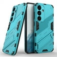 thumbnail image 1 of Decase for Samsung Galaxy S23 Military Grade Protection Case,Built-in Invisible Foldable Kickstand,Shockproof Scratch Resistant Anti-Fingerprint Slim Ultra Phone Back Cover,Blue, 1 of 9