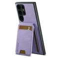 thumbnail image 1 of Decase for Samsung Galaxy S23 Ultra Magnetic Wallet Case with Credit Card Slot Holder,Flip PU Leather Stand,Slim Shockproof Anti-Scratch Drop Proof Durable Wallet Phone Case Cover,Purple, 1 of 8