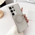 thumbnail image 1 of Decase for Samsung Galaxy S23 Ultra Rugged Anti-Scratch Translucent Case,Compatible with Mag-safe,Slim Shockproof Carbon Fiber Protective Phone Case for Samsung Galaxy S23 Ultra,Silver, 1 of 8